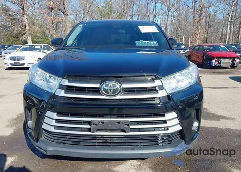 2017 Toyota Highlander Le Plus from USA, damaged, VIN 5TDBZRFH3HS371971